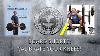 BOARD SHORTS CALIBRATE YOUR KNEES [upl. by Storer]