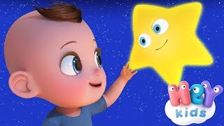 Twinkle Twinkle Little Star song for kids ⭐ Nursery rhymes for babies by HeyKids [upl. by Ahsak53]