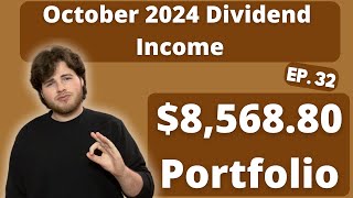 October 2024 Dividend Income Portfolio Report [upl. by Ilujna]