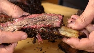 Texas Style BBQ Beef Ribs [upl. by Nylloh]