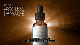 SkinCeuticals C E Ferulic Anti Aging Vitamin C Serum for Normal to Dry Skin 30mL  BasharaCare [upl. by Robbert754]