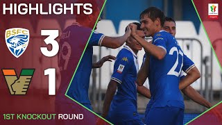 BRESCIAVENEZIA 31  HIGHLIGHTS  Olzer shines for Brescia  Coppa Italia Frecciarossa 202425 [upl. by Akselaw544]