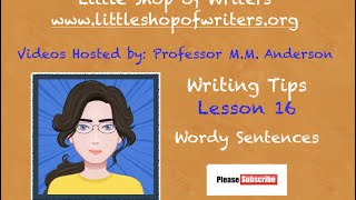 Lesson 16 Wordy Sentences [upl. by Derraj]