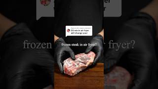 Frozen Steak In Air Fryer [upl. by Aneeres]