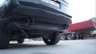 BMW X5 E53 30 diesel exhaust sound [upl. by Aidul]