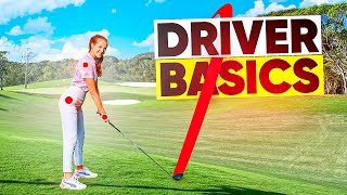 Golf Driver Lesson For Longer amp Straighter Shots simple guide [upl. by Aynek]