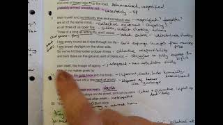 Annotation of Remains by Simon Armitage [upl. by Atalante182]