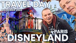 Disneyland Paris Travel Day Road Trip via Eurotunnel  Halloween 2023 [upl. by Nnylatsyrc]