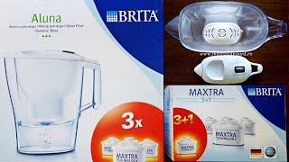 Cana filtranta de apa BRITA Aluna cu filtre Maxtra [upl. by Dody]