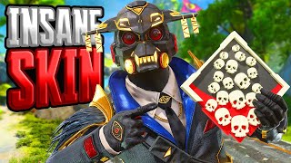 Bloodhound INSANE New SKIN 25 KILLS and 4700 Damage Apex Legends Gameplay Season 20 [upl. by Llovera]