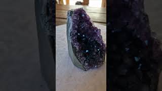 Amethyst Druzy Cut Base 338 Video [upl. by Ylnevaeh]