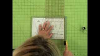 Quilting Tutorial  Using Templates and Template Layout Sheets for Efficient and Fast Cutting [upl. by Vocaay]