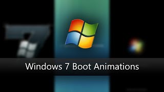 Windows 7 Boot Animation  Betas [upl. by Alleroif]