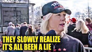 Trump Supporter Faces Harsh Reality Check [upl. by Orelee124]