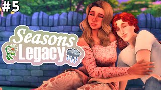 Love Day Date 💞🧺  Sims 4 Seasons Legacy  Gen Spring🌱 5 [upl. by Ysirhc]