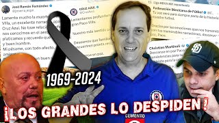 ¡CON LÁGRIMAS DESPIDEN A PACO VILLA [upl. by Jordan54]