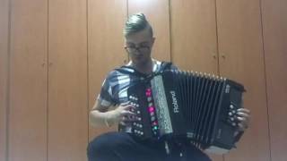 Ás da concertina executando passo doble [upl. by Knowland]