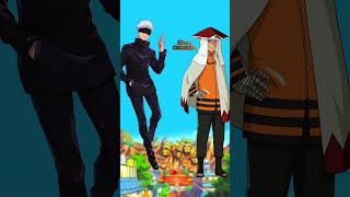 who is strongest gojo vs hokages  sukuna vs akatsuki  toji vs Uchihas anime naruto animeedit [upl. by Lebasiram]