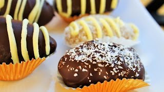 GÂTEAUX BANANECHOCOLAT SANS CUISSON SEULEMENT 3 INGRÉDIENTS Par QUELLERECETTE [upl. by Hullda]