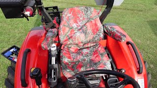 Kioti CK DK NS Series Durafit Seat Cover Install [upl. by Phail]