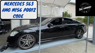 2008 W221 Mercedes S63 AMG M156 with P0012 code Problem and solution [upl. by Heeley733]