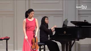 Karisa Chiu  Menuhin Competition Richmond 2021 Senior Finals [upl. by Noneek]