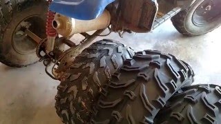 ToaToa 250cc ATV mudders Kenda Bearclaw K299 ATV Tire  25X1011 [upl. by Lime]