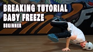 How To Break for Beginners  Baby Freeze  Breaking Tutorial with Bgirl Bonita [upl. by Thornburg196]