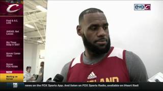 Kevin Love amp LeBron James discuss the impact of the potential Kyle Korver acquistion [upl. by Didi]