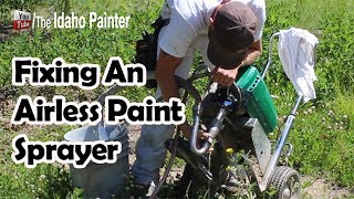 Fixing An Airless Paint Sprayer [upl. by Sigvard]