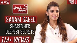 Barzakh Star Sanam Saeed Like Never Before  Part I  Speak Your Heart With Samina Peerzada NA1G [upl. by Ennovihs]