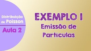 02  Exemplo 1  Distribuição de Poisson  Cálculo de Probabilidades  Emissão de partículas [upl. by Felton]