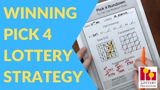 Pick 4 How To Win Lottery Strategy  5 Hits In One Week [upl. by Noll]