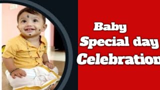 Baby special day Celebration1stbirthadayviralvideoshortvideoquitebaby [upl. by Ilujna85]