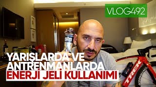 Yarışlarda ve antrenmanlarda beslenme  Jel nasıl kullanılır  Asla Durma Vlog492 [upl. by Annaoy]