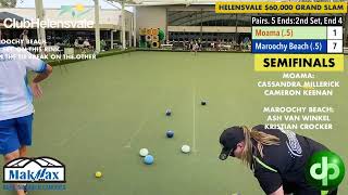 Helensvale Hawks 60000 Grand Slam Semifinals Pairs [upl. by Yram]