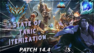 Season 14 Taric Itemization  Where We Are At [upl. by Leahcim]