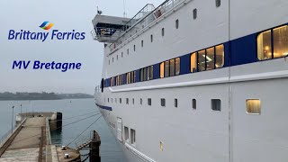 Brittany Ferries  Bretagne  St Malo to Portsmouth [upl. by Ozkum]