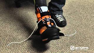 SCARPA Phantom Boots Lacing and Maintenance [upl. by Rick522]