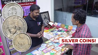 Coin Kings Indian Silver Coins Bought for Good Price [upl. by Ahcurb]