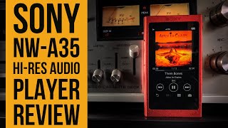 Sony NWA35 Review HiResolution Audio Player [upl. by Druce638]