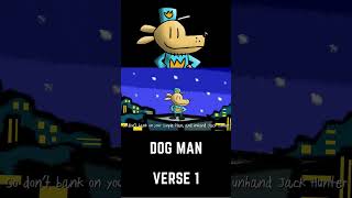 RAP BATTLE  Dog Man vs Scooby Doo Verse 1 dog dogman rapbattle rap [upl. by Ynavoj]