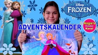 Disney Frozen Adventskalender Anna Elsa Unboxing  Eiskönigin Deutsch Video für Mädchen [upl. by Payne]