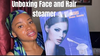 Unboxing Face amp Hair Steamer [upl. by Ellinet]