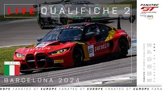 DIRETTA  Qualifiche 2  Barcellona  Fanatec GT Europe 2024 Italiano [upl. by Amity574]