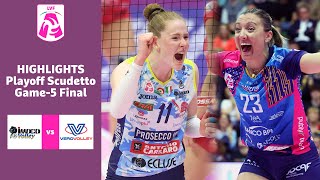 Conegliano  Milano  Highlights  Match 5 Final Scudetto  Lega Volley Femminile 202223 [upl. by Etnahs474]