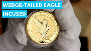 INCUSED WedgeTailed Eagle Coins [upl. by Dnamron]