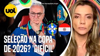 PARAGUAI X BRASIL DIFÍCIL IMAGINAR QUE ESTAREMOS NA FINAL DA COPA DO MUNDO 2026 DIZ MARÍLIA RUIZ [upl. by Nortna]