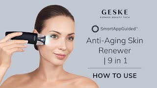 How to use GESKE  AntiAging Skin Renewer  9 in 1 [upl. by Dora]