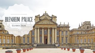 Blenheim Palace Guided Tour  in Oxfordshire England [upl. by Meridel]